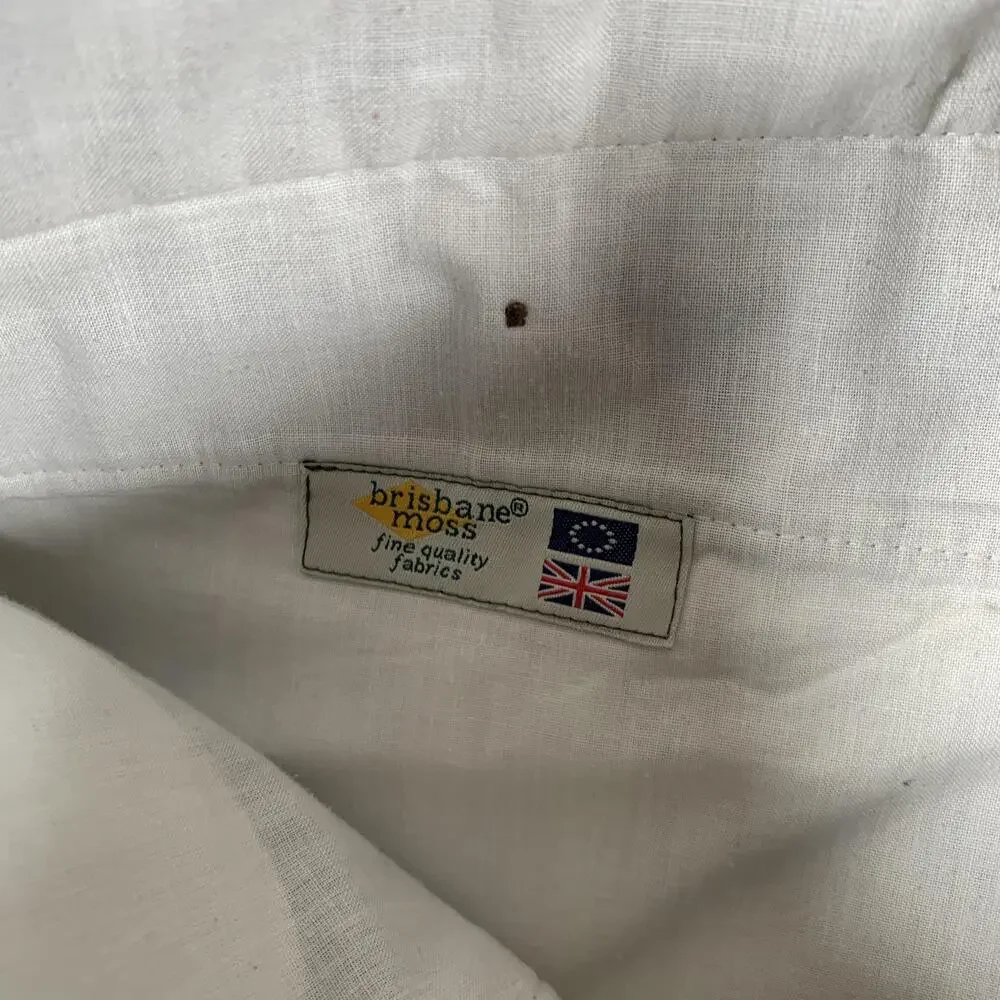 Orvis Pants Mens 40x30 Beige Classic Fit Brisbane Moss Chino Casual